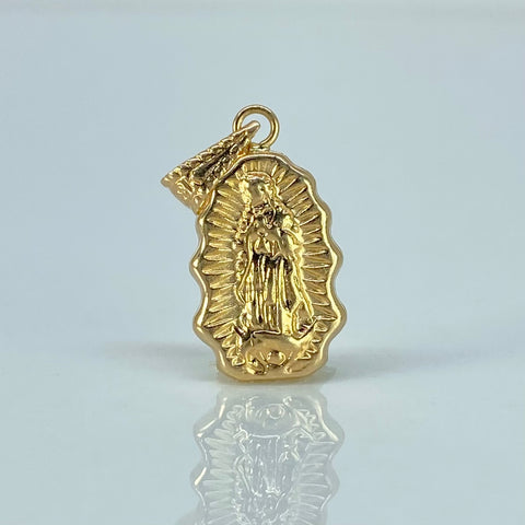 Dije Virgen Guadalupe Silueta Oro amarillo 0,65 Gr / 2,3 Cm