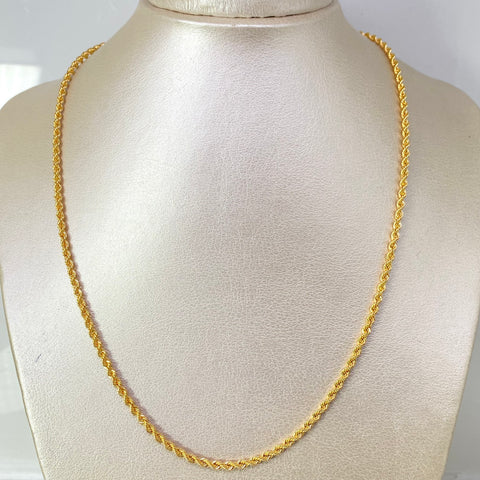 Cadena Italy Lazo Oro amarillo 18k +1 / 5,0 Gr / 2,2 mm / 50 Cm *