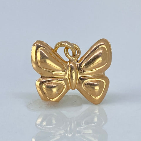 Dije Mariposa Oro amarillo 0,9 Gr / 1,6 Cm