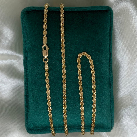 Cadena Italy Lazo Oro amarillo 18k +1 / 3,84 Gr / 2 mm / 45 Cm