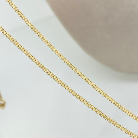 Cadena ● China Oro amarillo 18k 3,3 Gr / 1,4 mm / 60 Cm *