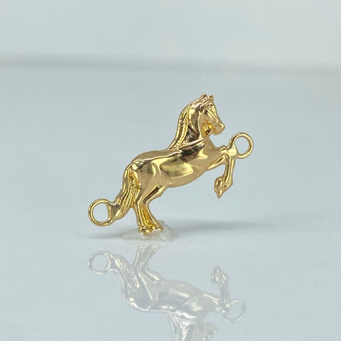 Herraje Caballo Oro amarillo 18k 0,52 Gr / 2 Cm †
