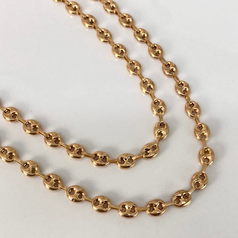 Cadena GC Oro amarillo 18k 9,60 Gr / 5,2 mm / 50 Cm †