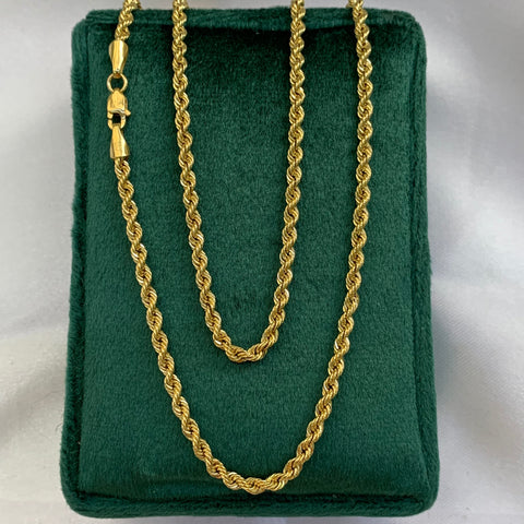 Cadena Italy Lazo Oro amarillo 18k +1 / 5,09 Gr / 2,8 mm / 60 Cm *