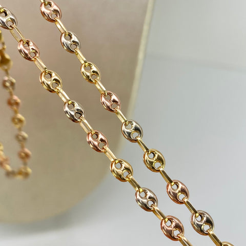Cadena GC Tres oros 18k 6,72 Gr / 4 mm / 50 Cm *