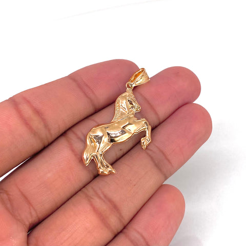 Dije Caballo Oro amarillo 1,9 Gr / 4,4 Cm †