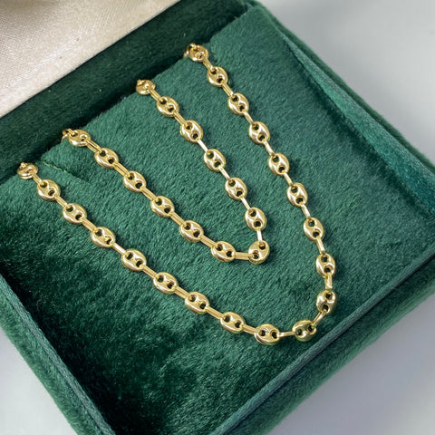 Cadena GC Oro amarillo 18k 6,37 Gr / 4,4 mm / 44 Cm