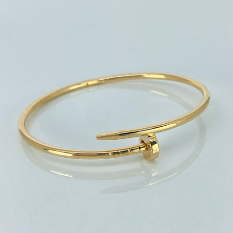 Pulso ● Clavo CT Oro amarillo 18k +3 / 7,35 Gr / 20 Cm *