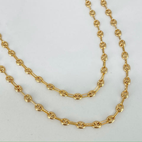 Cadena GC Oro amarillo 18k 5,15 Gr / 3 mm / 51 Cm