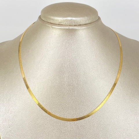 Cadena ● Espejo / VS Esp Oro amarillo 18k +3 / 5,30 Gr / 2,8 mm / 40 Cm
