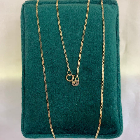 Cadena Italy GC ITALY Oro amarillo 18k +1 / 1,65 Gr / 60 Cm
