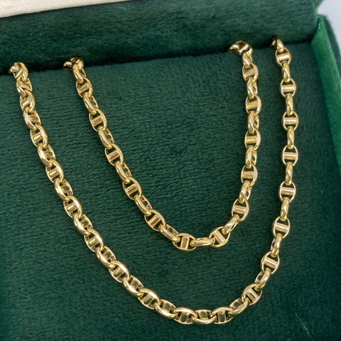 Cadena ● GC Italy Oro amarillo 18k 8,24 Gr / 3,5 mm / 50 Cm *