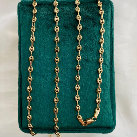 Cadena GC 3mm Oro Amarillo 18k / 60cm / 7.46gr