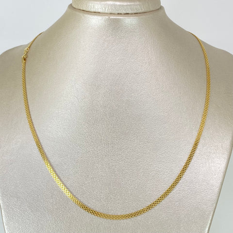 Cadena ● China Oro amarillo 18k 5,3 Gr / 2,8 mm / 50 Cm †
