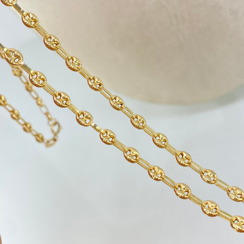 Cadena GC Diamantada Oro amarillo 18k 6,20 Gr / 3,3 mm / 50 Cm *