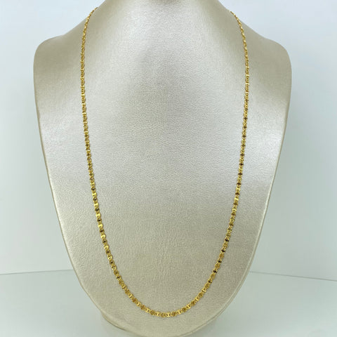 Cadena ● Escalera Oro amarillo 18k 3,21 Gr / 2,7 mm / 60 Cm