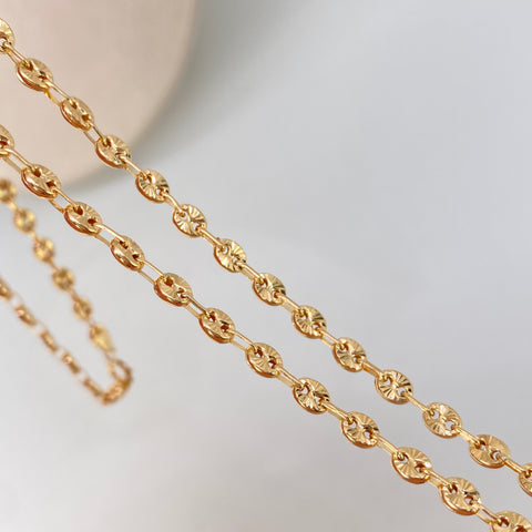 Cadena GC Diamantado Oro amarillo 8,13 Gr / 3,3 mm / 60 Cm *