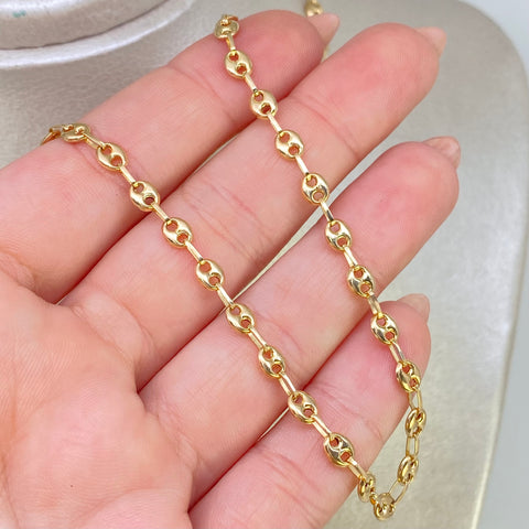 Cadena GC Oro amarillo 18k 5,83 Gr / 4 mm / 45 Cm