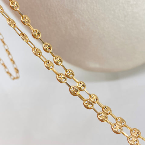 Cadena GC Oro amarillo 18k 4,51 Gr / 45 mm / 45 Cm