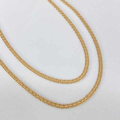 Cadena ● China Oro amarillo 18k 5,7 Gr / 2,1 mm / 60 Cm