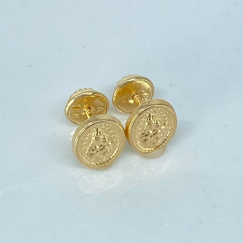 Topos Virgen Del Carmen Oro amarillo 0,7 Gr / 6,6 mm *