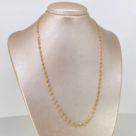 Cadena GC Diamantada Oro amarillo 5,60 Gr / 3,3 mm / 50 Cm*