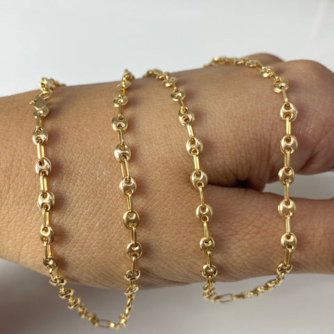 Cadena GC Oro amarillo 18k 6,00 Gr / 3 mm / 60 Cm *