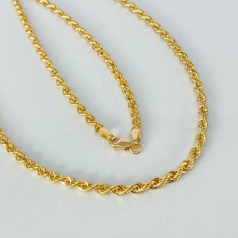 Cadena ● Lazo Oro amarillo 18k +1 / 4,8 Gr / 2,3 mm / 60 Cm *