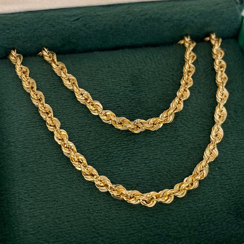 Cadena ● Lazo Oro amarillo 18k +1 / 5,3 Gr / 3,5 mm / 45 Cm *