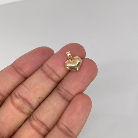 Dije Corazon Oro amarillo 0,58 Gr / 1,6 Cm†