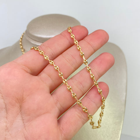 Cadena Baby GC Oro amarillo 18k 6,50 Gr / 3 mm / 60 Cm *