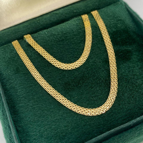 Cadena Italy China  Oro amarillo 18k +1 / 5,02 Gr / 2,7 mm / 50 Cm