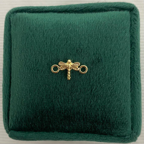 Herraje Libelula Oro amarillo 18k 0,34 Gr / 7 Cm