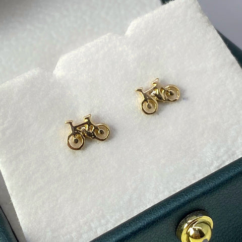 Topos Bicicleta  Oro amarillo 18k 0,71 Gr / 3,6 mm