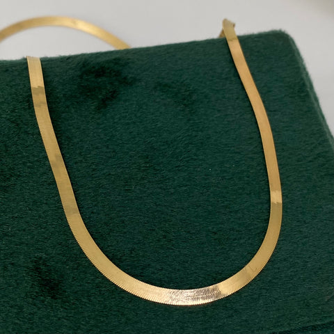 Cadena ● Espejo / VS Esp Oro amarillo 18k +3 / 5,30 Gr / 2,8 mm / 40 Cm