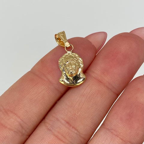 Dije Rostro Cristo Oro amarillo 0,67 Gr / 2,2 Cm