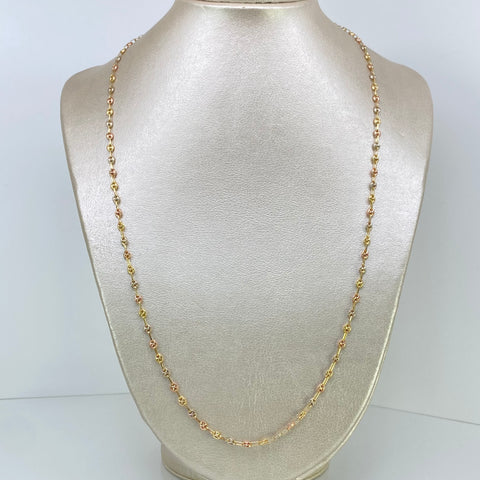 Cadena GC Tres oros 18k 5,95 Gr / 3 mm / 60 Cm *