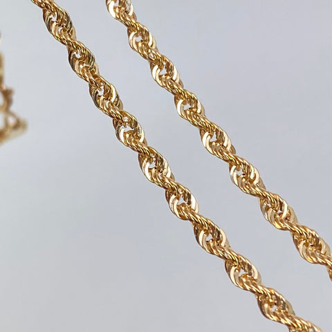Cadena ● Lazo Oro amarillo 18k +1 / 3,07 Gr / 2,7 mm / 50 Cm *