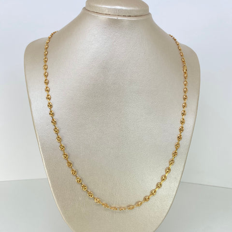 Cadena GC Oro amarillo 9,65 Gr / 4,5 mm / 60 Cm †