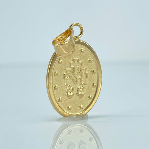 Dije Virgen Milagrosa Oro amarillo 1,54 Gr / 3,4 Cm *