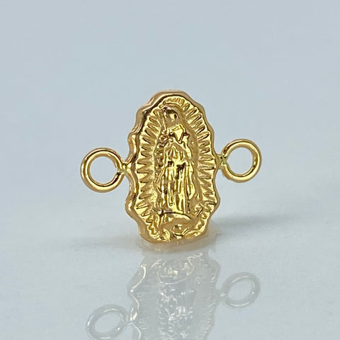 Herraje Silueta Virgen Guadalupe Oro amarillo 0,5 Gr / 1,4 Cm †