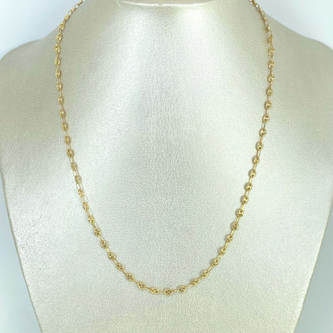 Cadena GC Oro amarillo 18k 4,30 Gr / 3,3 mm / 46 Cm *