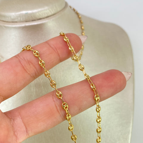 Cadena GC Oro amarillo 18k 6,16 Gr / 3,3 mm / 60 Cm *