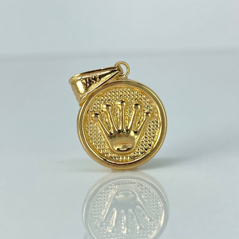 Dije Corona RX Oro amarillo 1,51 Gr / 2,8 Cm