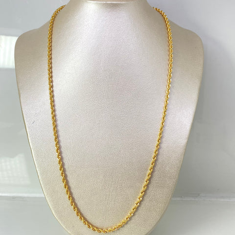 Cadena Italy Lazo Oro amarillo 18k +1 / 8,32 Gr / 3 mm / 60 Cm *
