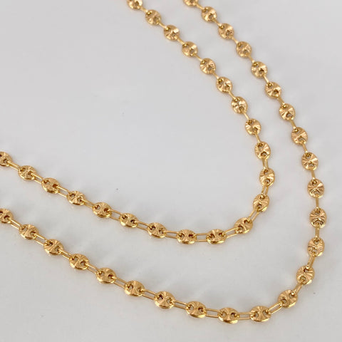 Cadena GC Diamantada Oro amarillo 18k 6,52 Gr / 3,3 mm / 50 Cm *