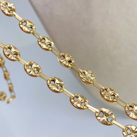 Cadena GC Diamantada Oro amarillo 18k 16,92 Gr / 4,3 mm / 64 Cm *
