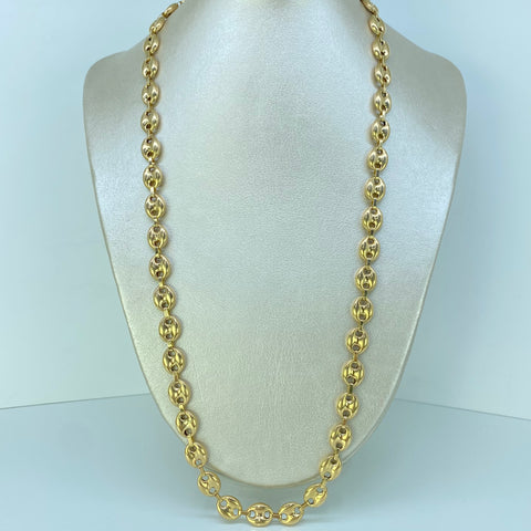 Cadena GC Oro amarillo 18k 25,15 Gr / 9,3 mm / 65 Cm *