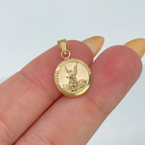 Dije Angel De la Guarda Oro amarillo 0,72 Gr / 2,1 Cm †