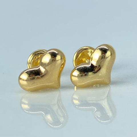 Topos Corazon Oro amarillo 0,78 Gr / 10 mm